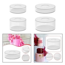 Espositore per torte in acrilico, supporto per cupcake, porta torta riempibile