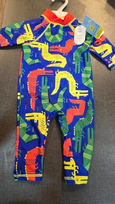 Jungen Crocodile Sun Rush Safe UV40+ Badeanzug 9-12-18-24 Monate 2-3-4-5-6 Jahre