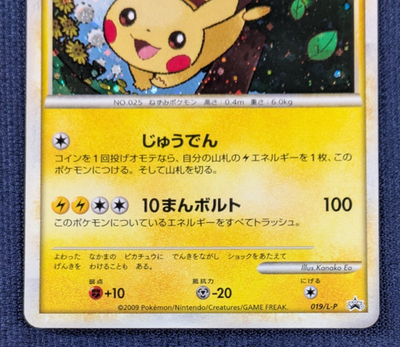Pikachu 019/L-P Promo Daisuki Club Gold Rank prize Japanese