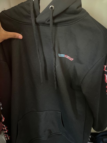 Chrome Hearts X Matty Boy American Flag Hoodie Sweatshirt Small