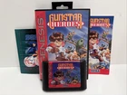 Gunstar Heroes RARE Sega Genesis Authentic MINT! VTG Hang Tab + Poster