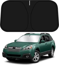 Windshield Sun Shade for 2010-2014 Outback Wagon Accessories, Front Window Sunsh