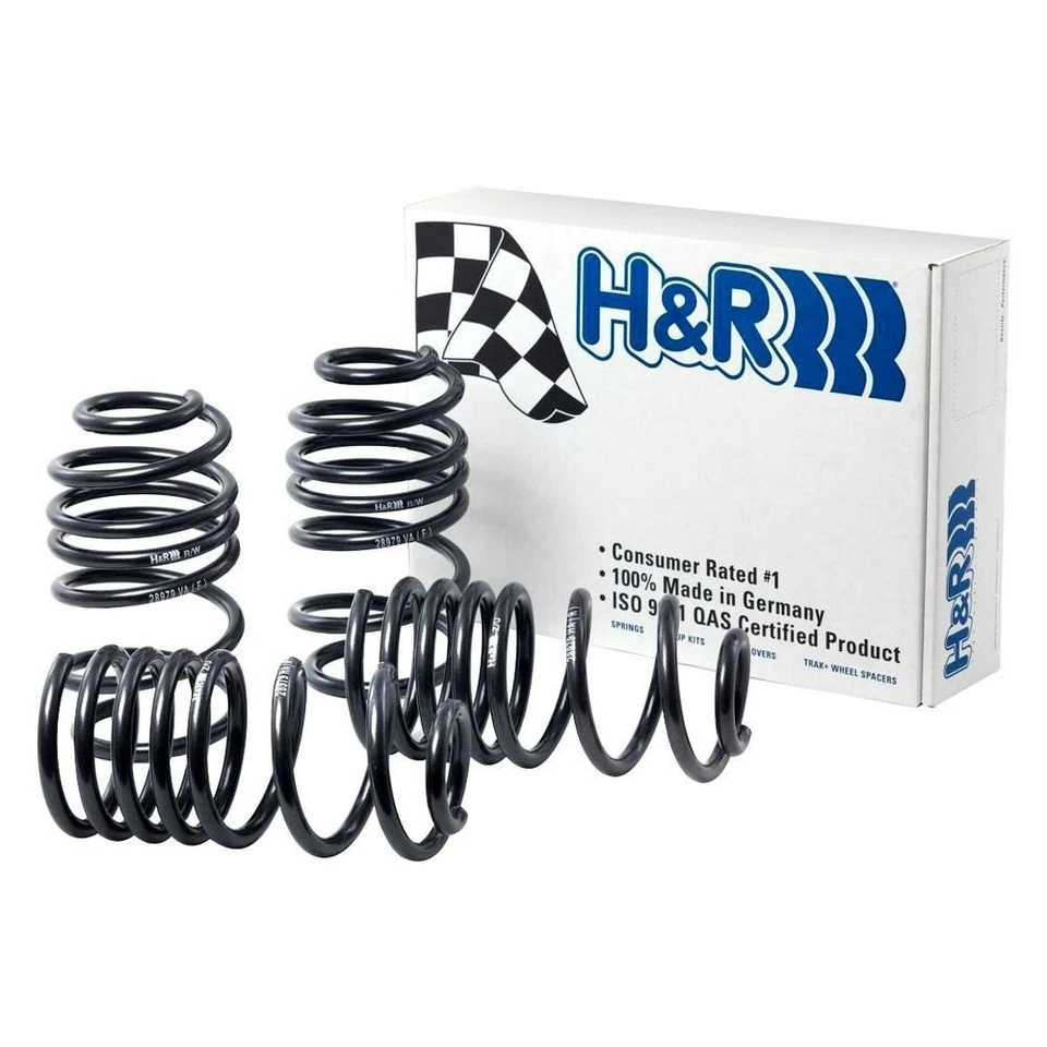 For Infiniti FX35 09-12 H&R 1.3" x 1.2" Sport Front & Rear Lowering Coil Springs Foto 2 de 2