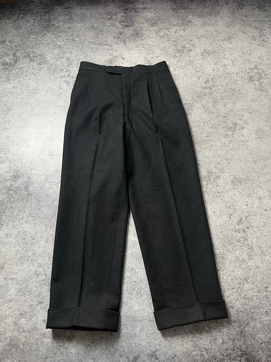 Black 1950s Vintage Pants for Men for sale | eBay