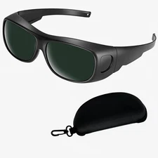 IR 5.0 Welding Safety Glasses for Men and DIY Welder, Wrap-around Design, UV Pro