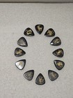 Timber Tones Zodiac Tones Black Horn Engraved Guitar Picks Set Of 12 — photo 1