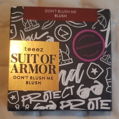 teeez Suit of Armor Don't Blush Me Pressed Powder Blush 0.14oz PH2328