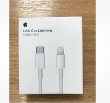 GENUINE ORIGINAL Apple iPhone  (MFI) Charger Type C to Lightning Cable - 1M