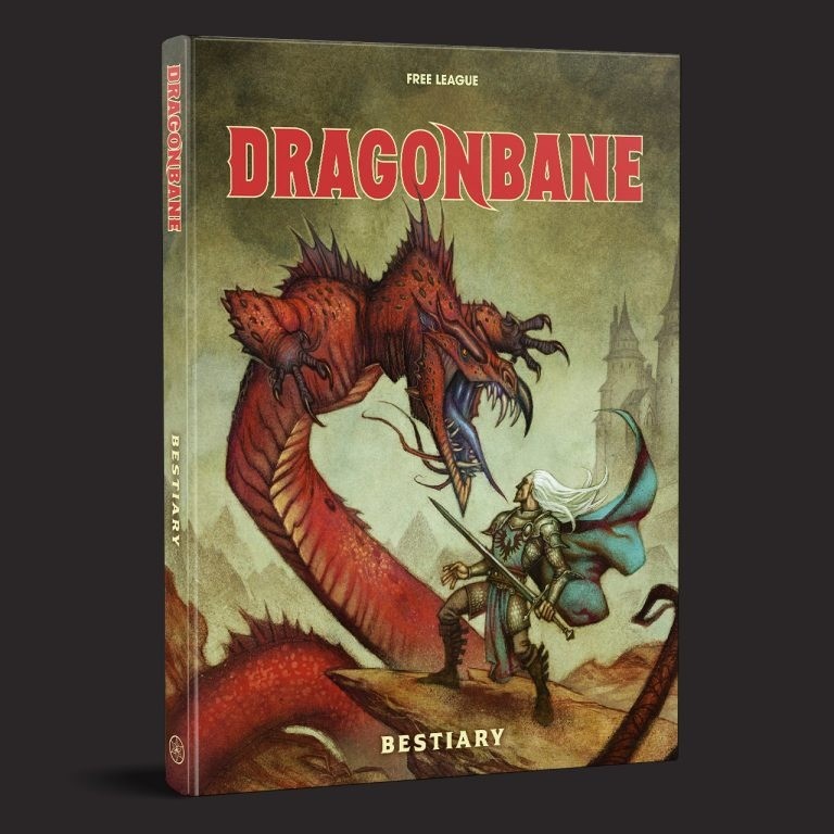 Dragonbane Bestiary Hardcover by Free League Publishing 7590₽