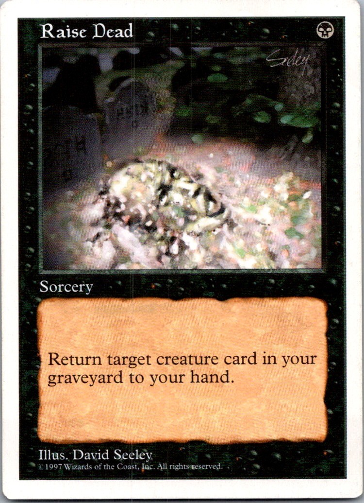 Raise Dead C 5ED # NM MTG Magic