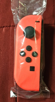Nintendo Switch L Joy-Con Controller neon red OEM Official Genuine