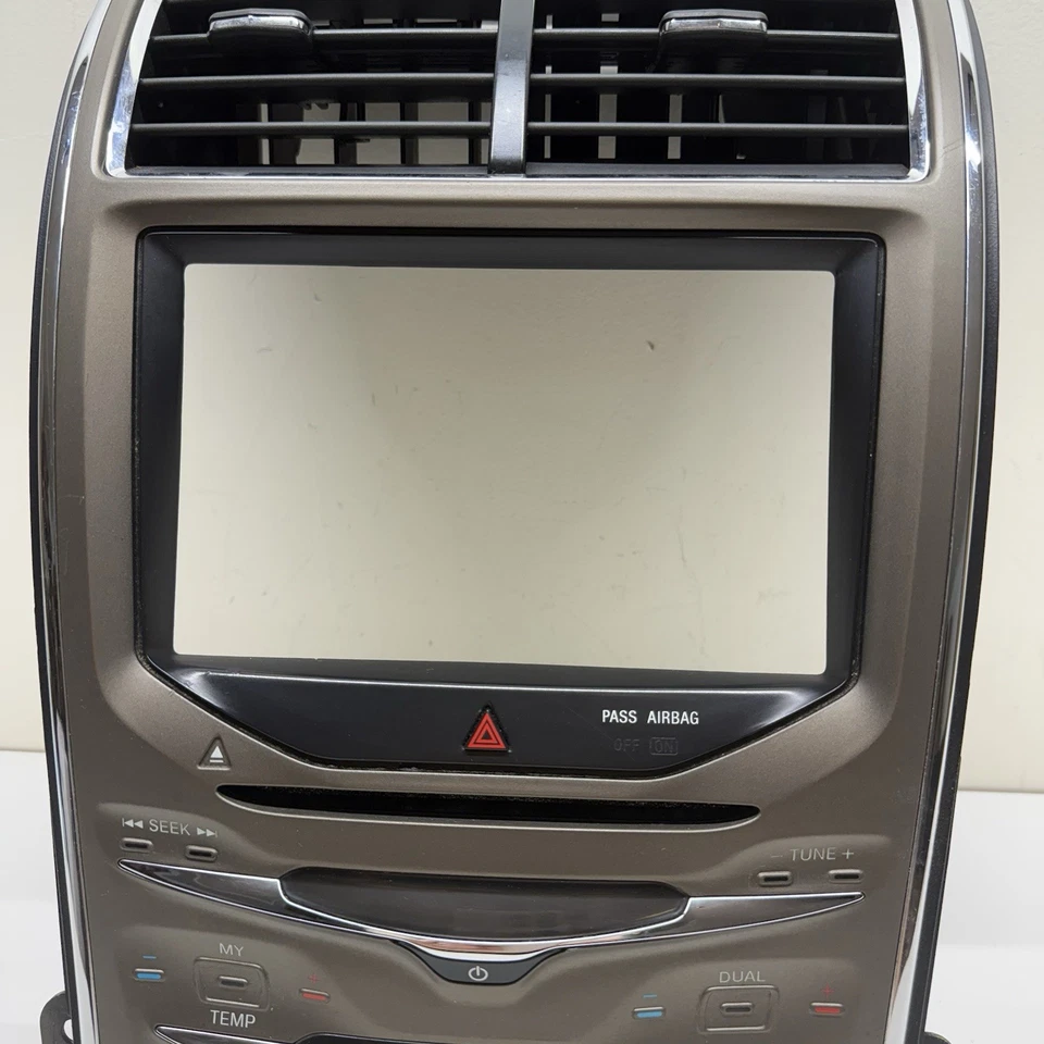 2011-2015 年林肯 MKX 媒体加热器气候无线电面板控制 DA1T18A802AF 原始设备制造商 — 第 3/4 张图片