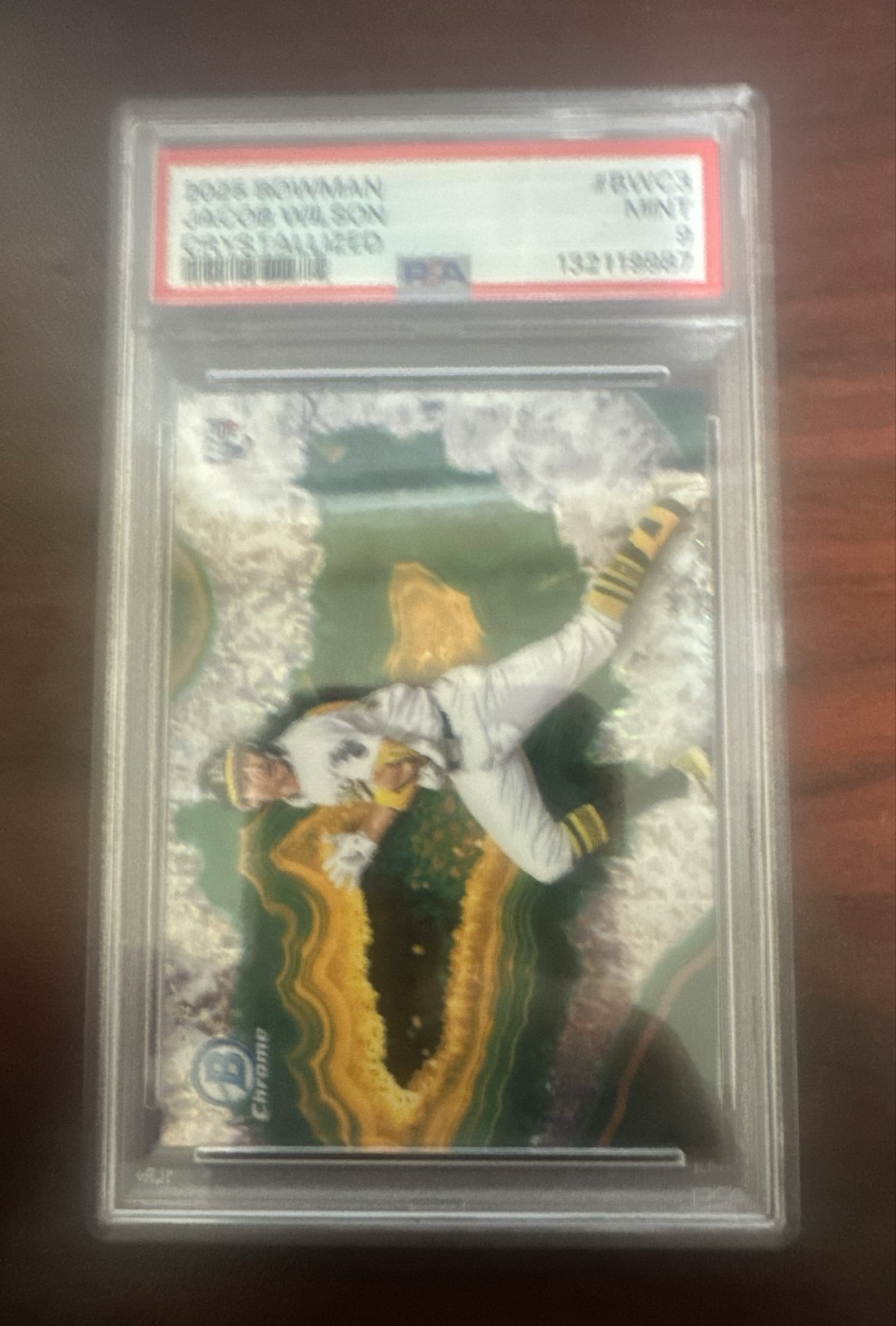 2025 Bowman - Crystallized Jacob Wilson #BWC-3 (RC)