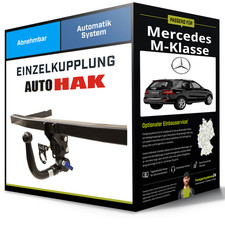 Abnehmbare Anhängerkupplung für MERCEDES M-Klasse 05- Typ W164 Auto Hak NEU Abnehmbare Anhängerkupplung für MERCEDES M-Klasse 05- Typ W164 Auto Hak NEU