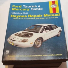 Ford Taurus & Mercury Sable 1996-2001 #36075 Haynes Repair Manual