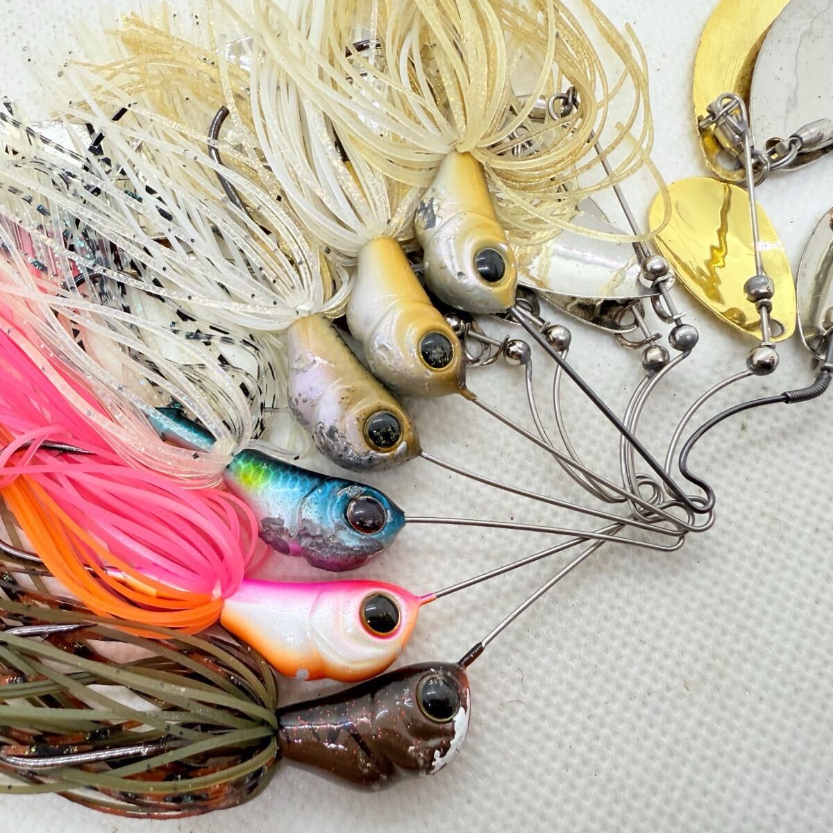 EERGREEN O D-ZONE Spinnerbait 6 set Actual measurement 17g/18g ⑥209 - Image 4