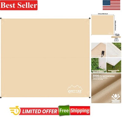 Camping Tarp Waterproof Ground Sheet 210x240cm Two in One Tent Footprint