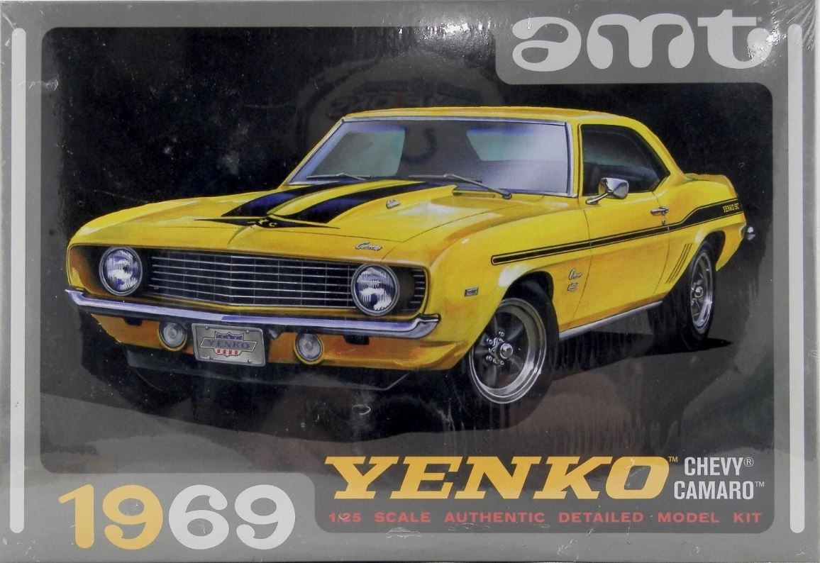 Maquette Camaro Yenko 1969 AMT pour projet modélisme 1/25