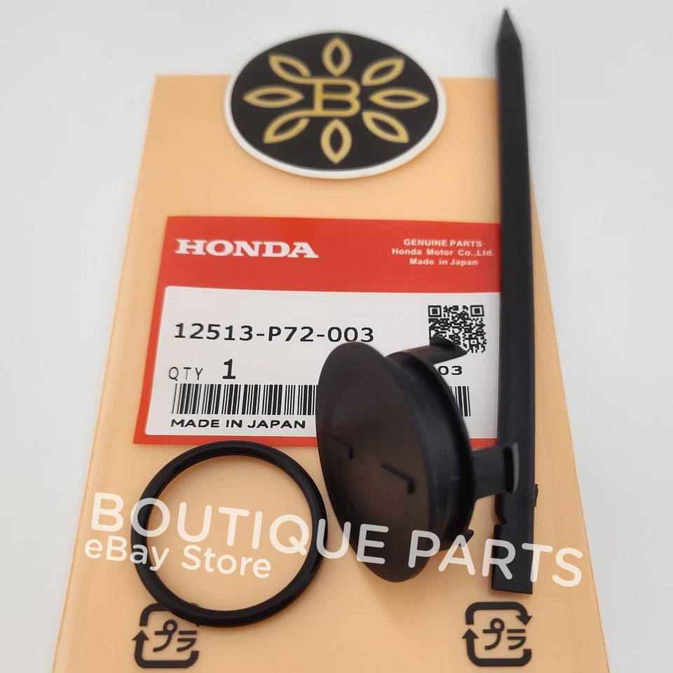 Original OEM para Honda Cam Cap Plug Junta E Ferramenta de Remoção de Vedação 12513-P72-003 - Imagem 2 de 4