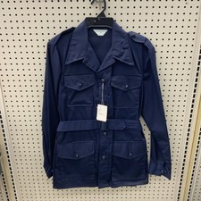 VINTAGE Safari Jacket Belted polyester size M