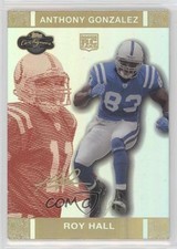 2007 Co-Signers Red Changing Faces Hyper Gold /50 Roy Hall Anthony Gonzalez y0i