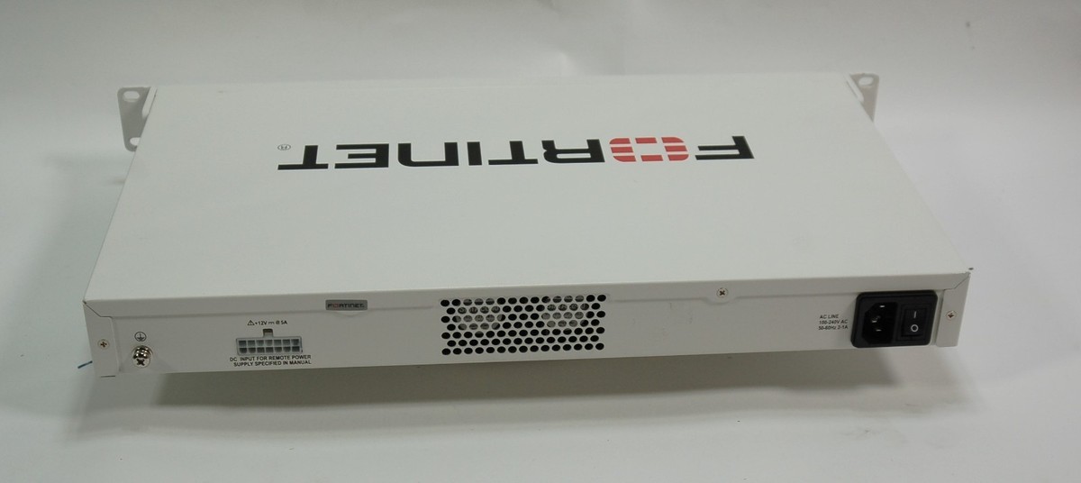 Fortinet FortiGate 100E Security Appliance Firewall FG-100E Reset