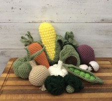 Crochet Vegetable Set  