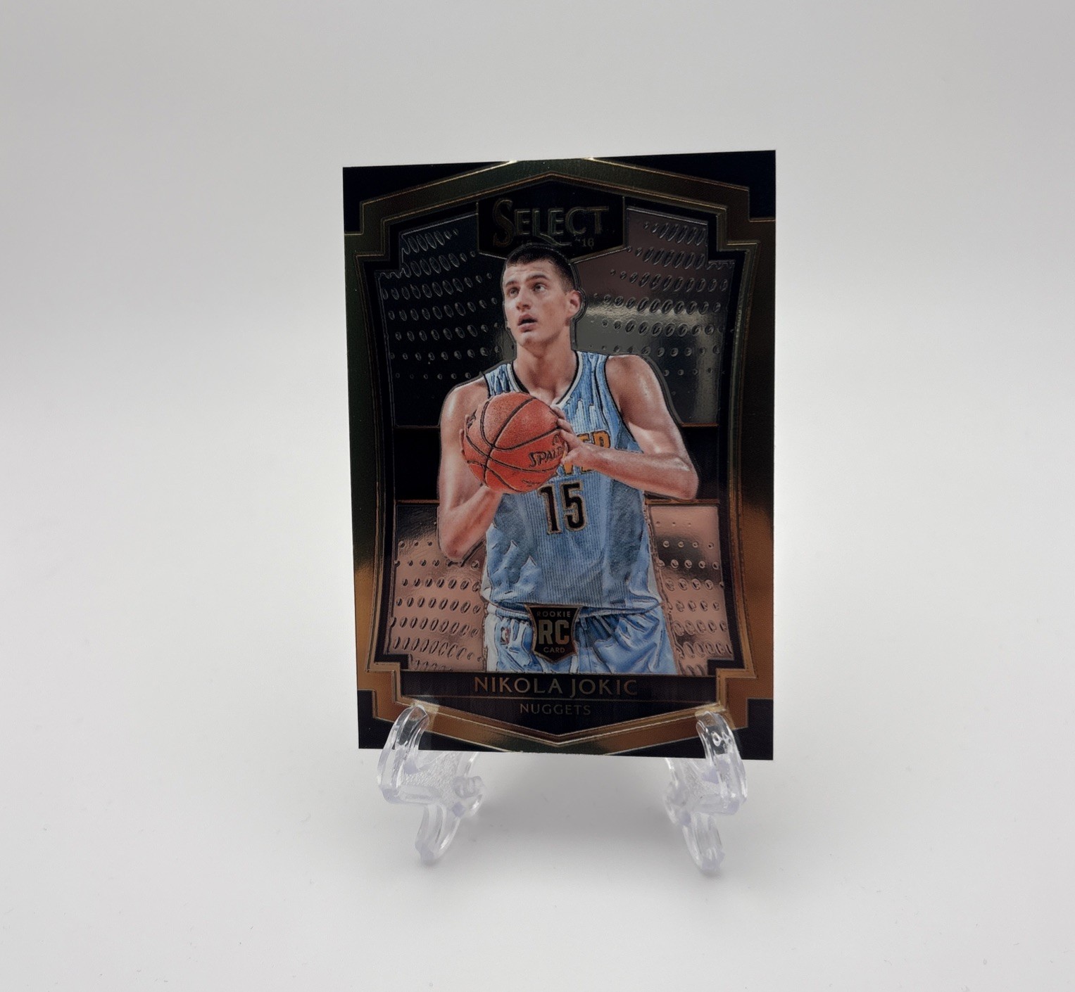 2015-16 Panini Select Basketball - Rookie Card Nikola Jokic #128 Denver Nuggets