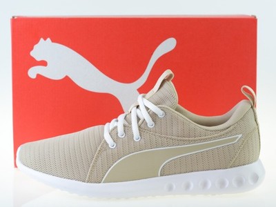 Puma Carson 2 Beige/Weiß 190038-09 Damen Sneaker Größe UK 7,5