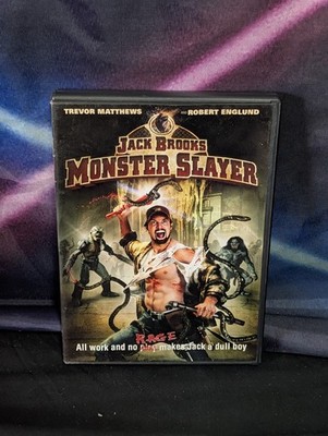 Jack Brooks Monster Slayer DVD 2007 Horror Robert Englund Trevor Matthews WWE 