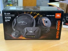 JBL GTO609C Two Way 6.5 in. Component Speakers System 2 Pieces - Black