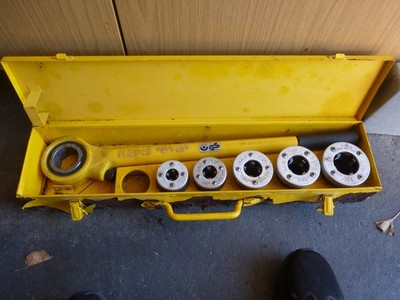 REMS-EVA Set Geschwindeschneidkluppe 3/8''1/2''3/4''1''1/1/4''