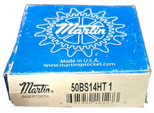 Martin 50BS14HT 1 Roller Chain Sprocket 50 Chain 14 Hardened Teeth 1" Bore New