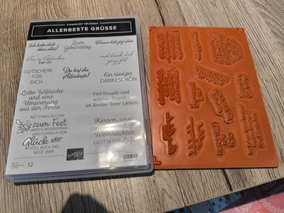 Stampin Up Stempelset Allerbeste Grüsse