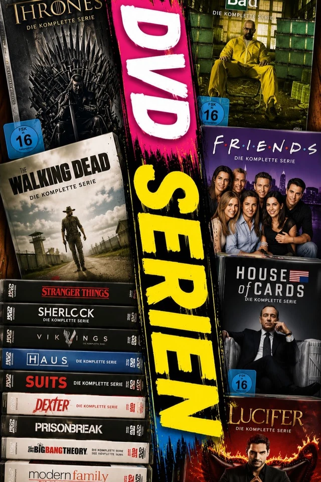 DVD Serien Staffeln alle Genres
