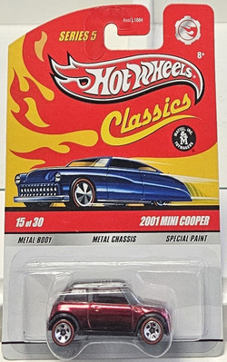 Hot Wheels 2009 - Hot Wheels Classics Series 5 #15/30 - '01 Mini Cooper