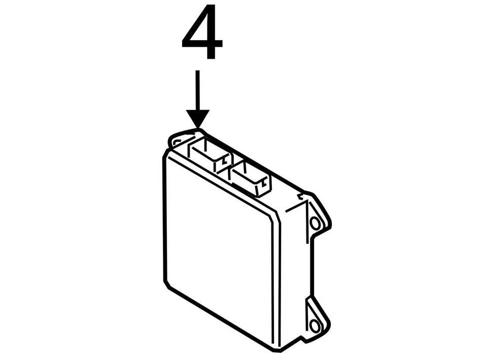 Engine ECM Electronic Control Module By Battery Fits 08-10 MAZDA 5 2461064 Foto 4 de 4