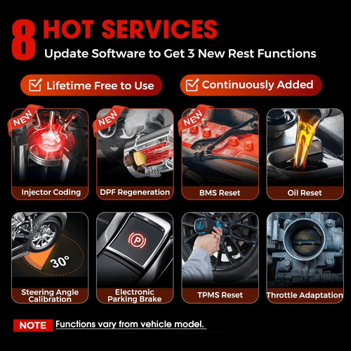 LAUNCH X431 CRP129E OBD2 Scanner Engine ABS SRS AT TPMS SAS EPB Diagnostic Tool - Picture 3 of 12