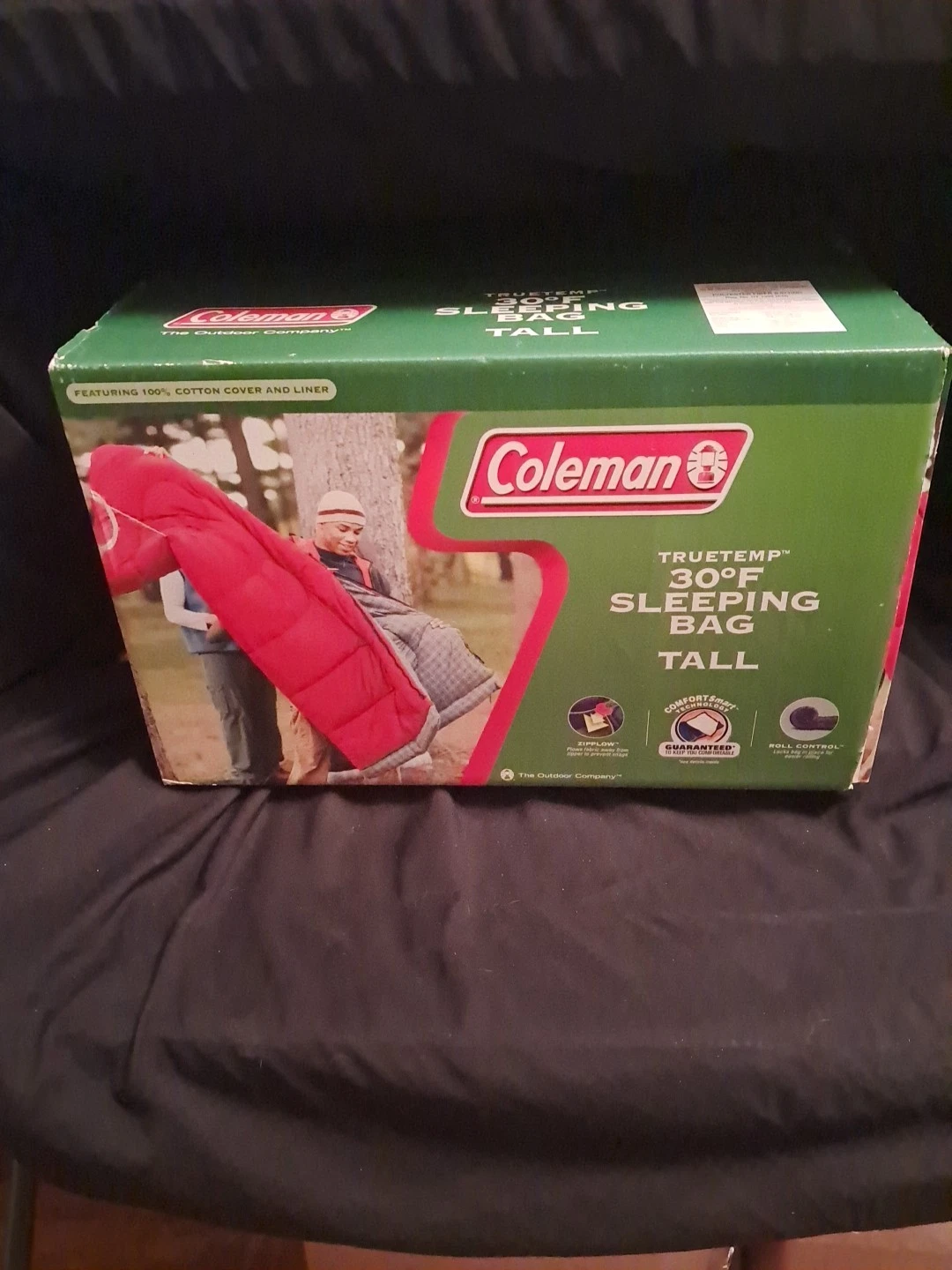 New Coleman Truetemp Tall Sleeping Bag 33" X 78" Down to 30 Degrees New
Opens in a new window or tab