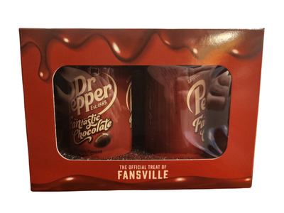 RARE Dr Pepper Fantastic Chocolate | 2 Full 12oz Cans! | Limited