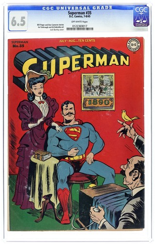Superman #35 CGC 6.5 1945 0122369017
