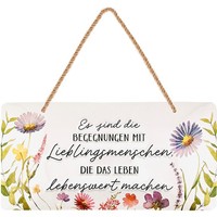 Retro Blechschild, Vintage Metallschilder SprüChen, Shabby Chic Deko Garten 16X3