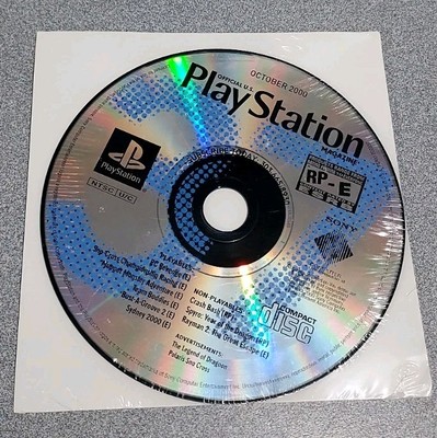 PS1: Sealed - Official U.S. PlayStation Magazine Demo Disc #37 October 2000 OPM