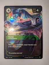Sona Harmonious Riftbound Origins Foil