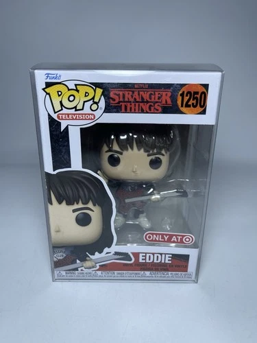 Funko Pop! TV: Stranger Things - Eddie - Target Exclusive With Protector 1250