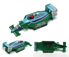 1996 Micro ScaleXtric Indy Ford F-1 Benetton Elf Minol #5 Sanyo HO Slot Car BODY