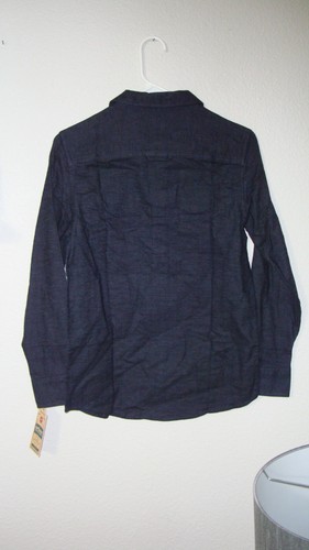 Urban Pipeline Shirt Ultimate Flannel Black Plain Long Sleeve Boys Large 14/16 - Picture 4 of 8