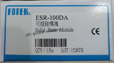 1PC NEW FOTEK ESR-100DA Solid State Relays 24-380VAC