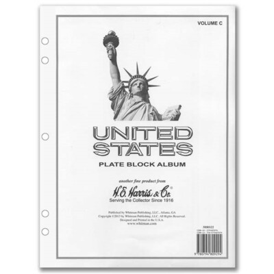 Pages For US Plate Block Air Mail 1989 2019 For Harris Stamp Album Part C New