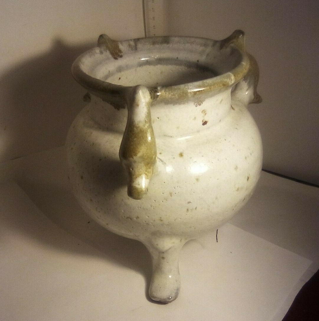 Colin Kellam Totnes Devon Three Footed Studio Pottery Bowl eBay